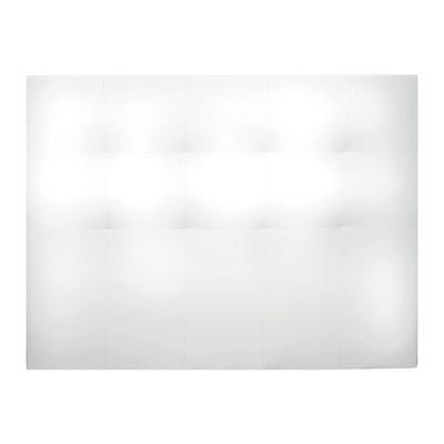 Cabeceira Estofada em Couro Sintético Capitone - Apolo