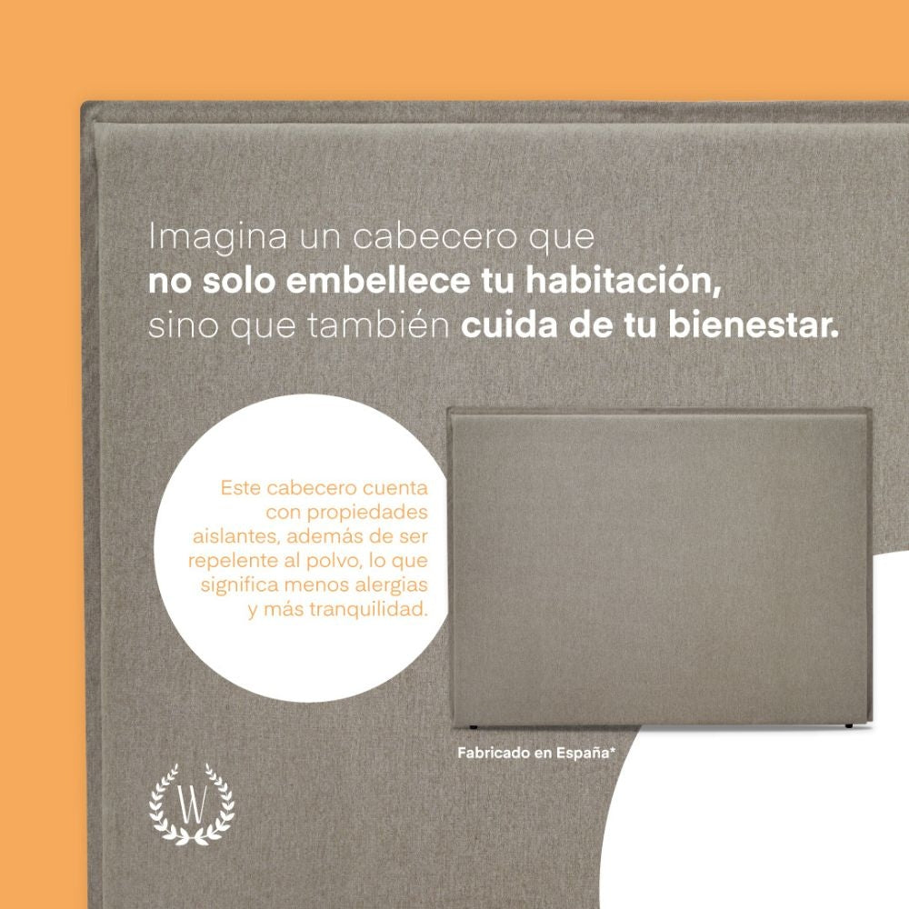 Cabecero Tapizado Lino - Duna