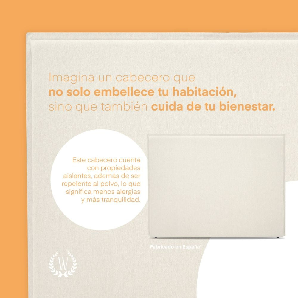 Cabecero Tapizado Lino - Duna