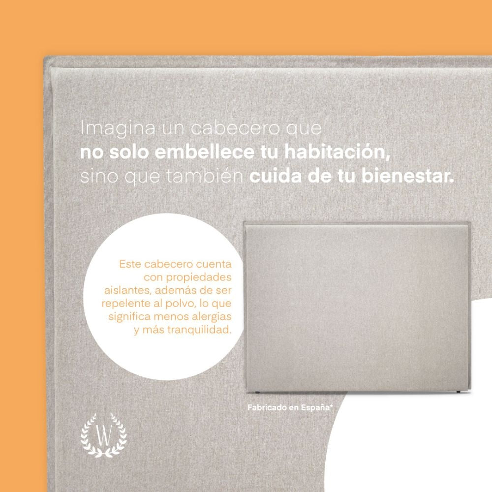 Cabecero Tapizado Lino - Duna