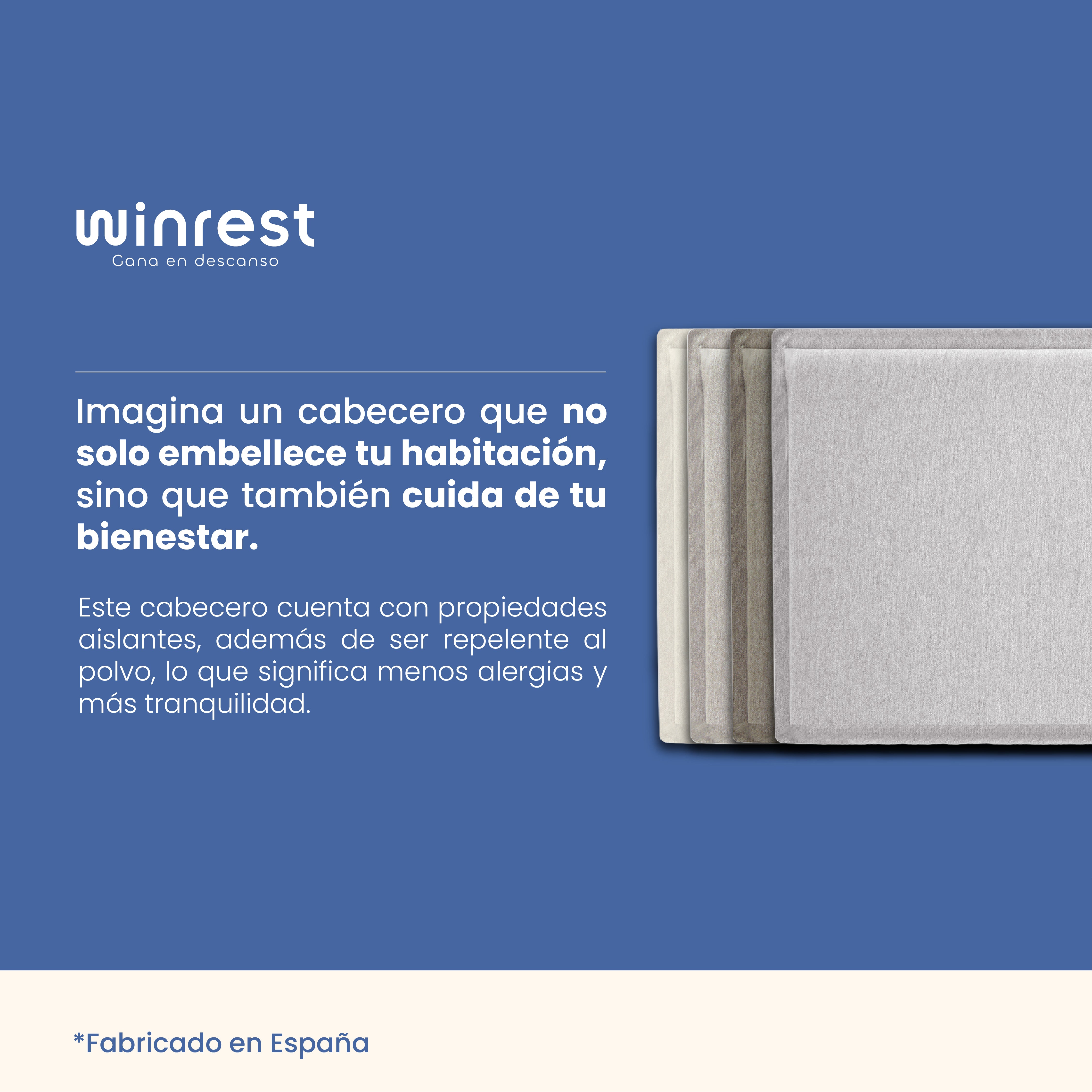 Cabecero Tapizado Lino - Oasis